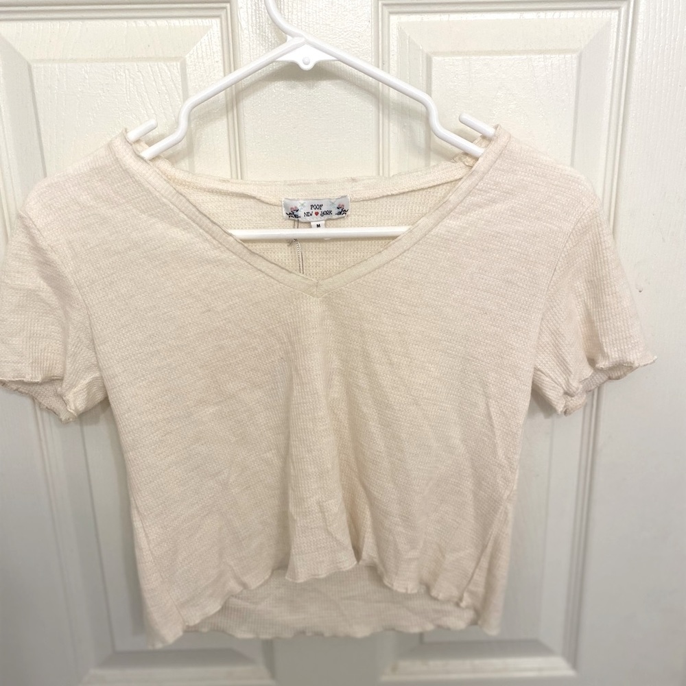 Short sleeve crop top!